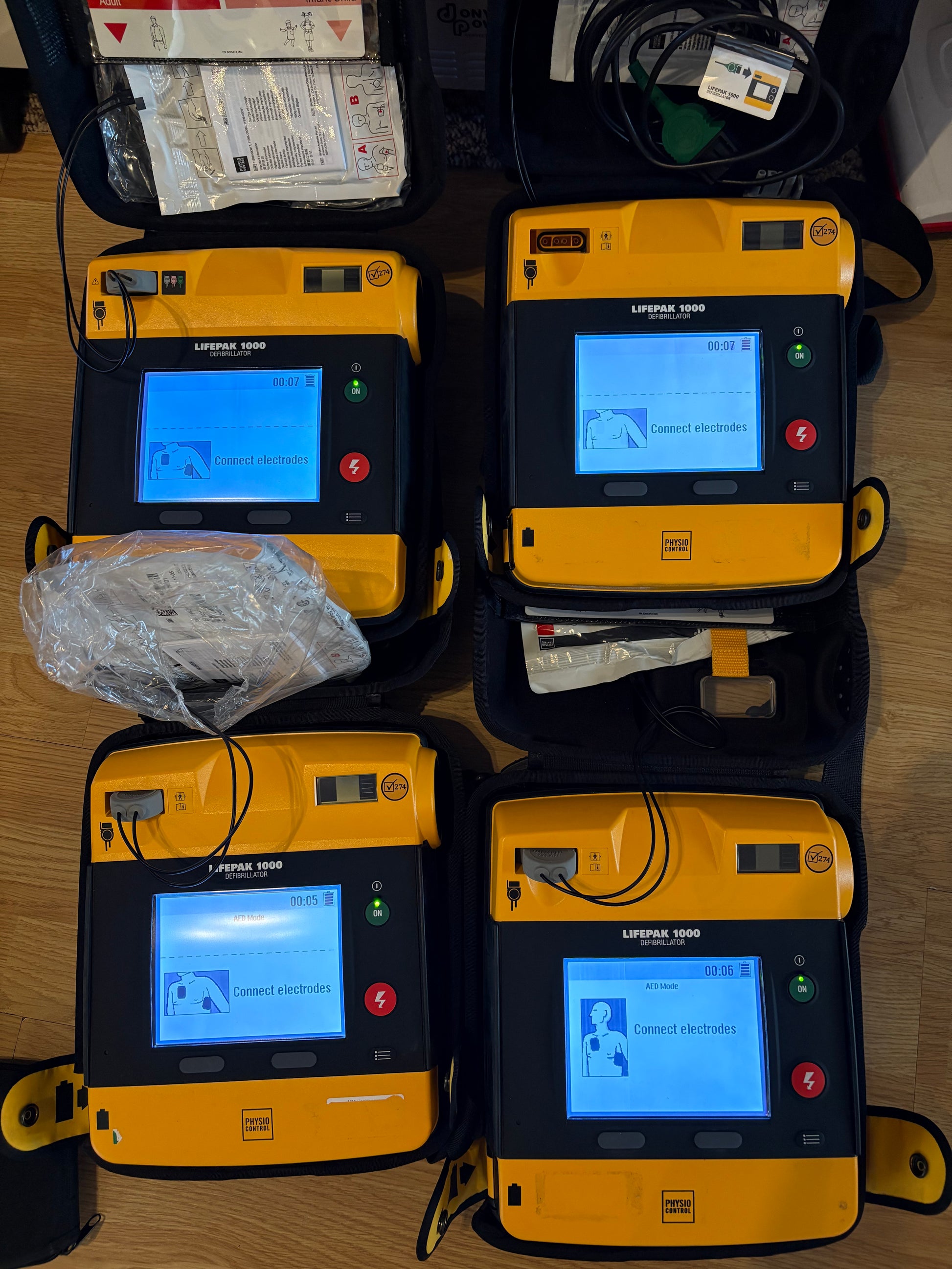 Lifepak 1000 AED defibrillator