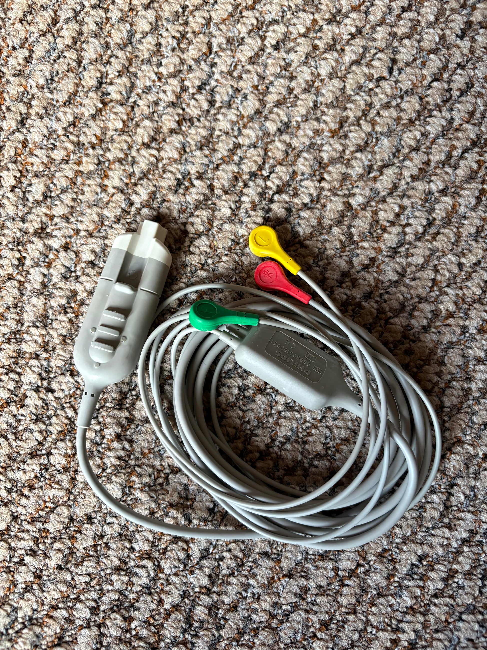Philips HeartStart FR3 AED 3-lead ECG cable