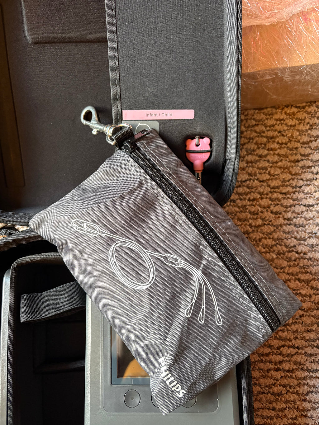 Philips HeartStart FR3 AED 3-lead ECG cable