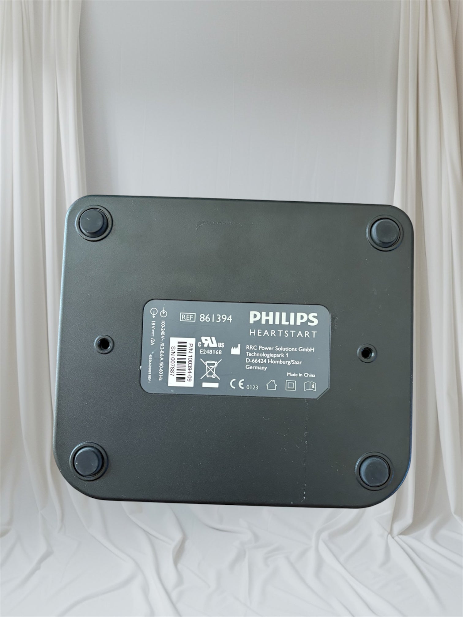 PHILIPS HEARTSTART FR3 BATTERY CHARGER, #861394